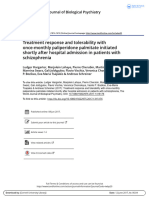 Acute Phase - Treatment Response and Tolerability With PPLAT Initiated Shortly After Hospital Admission in Patients With SCZ