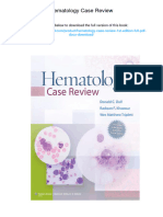 Hematology Case Review. 1st Edition. ISBN 145119143X, 978-1451191431