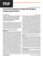 Towards Foundation Models of Biological Image Segmentation