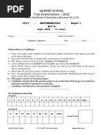 Biology Mocks S1 QS 2