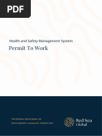 RSG HS ADM 0010 - Permit To Work