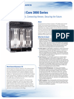 Lte Evolved Packet Core Epc3000 Datasheet