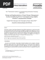 Design and Implementation of Smart Energy Manageme