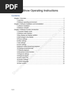 HD Show Operating Manual