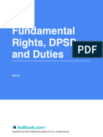 Fundamental Rights, DPSP and Duties - Study Notes