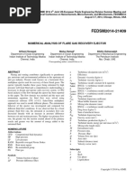 Numerical Analysis of Flare Gas Recovery