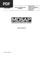 MDSAP - Audit Approach