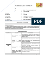 COM - Planificación Unidad 4 - 2do Grado v2