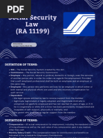 Ma - Social Security Law - Laroga & Yanez