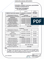 B.Tech I Yr Academic Calendar