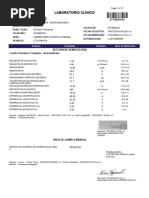 Laboratorio Clínico: Seccion de Hematologia Cuadro Hematico Completo - Automatizado