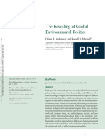 Andonova, Et Al. (2010) The Rescaling of Global Environmental Politics