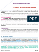 RELATIONS INTERNATIONALES - P2 - LA RÉGULATION DES RELATIONS INTERNATIONALES - Les Sanctions