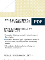 Individual at Workplace