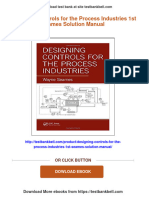 Designing Controls For The Process Industries 1st Seames Solution Manual Download PDF