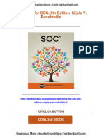 Test Bank For SOC, 5th Edition, Nijole V. Benokraitis Download PDF