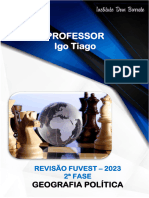 Revisão Fuvest 2023 - Geografia Política - Igo Tiago