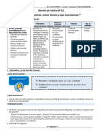 4° Grado - Tutoria N°02 - Agosto