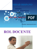 Rol Del Docente