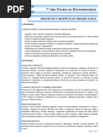 7° Año Técnico en Electromecánica PROYECTO Y DISEÑO ELECTROMECÁNICO