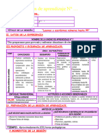 Sesión Leemos y Escribimos Números Hasta 99 Maestra Janet