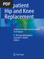 Ebin - Pub Outpatient Hip and Knee Replacement Implementation and Essential Techniques 3031270363 9783031270369 1