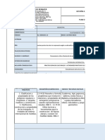 Plan de Aula de Geometria Grado Septimo 2024