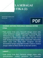 Pancasila Sebagai Sistem Etika