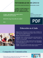 Estrategias de La Educación para La Salud