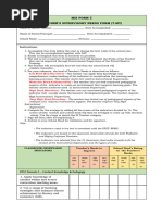 MIS FORM 2 Teachers Supervisory Needs Form