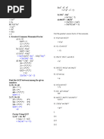 Factoring Polynomials