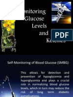 Monitoring Glucose Levels and Ketones