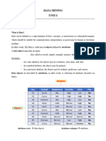 Data Mining Unit-I