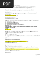 Ias Practice Multiple Choice Questions Corrige