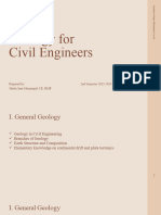 Finals Geology For Civil Engineers