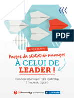 Passez Du Statut de Manager A Celui de Leader