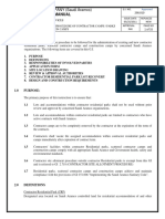 Aramco GI-298.010 Administration Procedure of Contractor Camps Parks