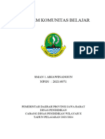 Program, Jurnal Dan SK Komunitas Belajar SMANEAR