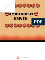 Ambitiously Driven (First Edition)