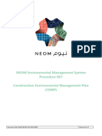 EP7.002.008 NEOM EMS PRO-001 Construction Environmental Management - Rev 001