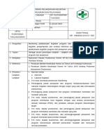 Sop Monitoring Pelaksanaan Kegiatan