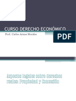 Curso Derecho Económico: Prof.: Carlos Armas Morales