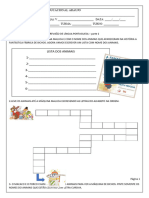 Atividade Da Semana 09 A 13 de Maio