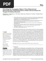 Ñ - Unveiling The Synergistic Effect of Two-Dimensional Catalysts-14-00511