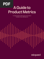 Ebook Guide To Product Metrics