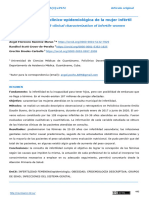 Caracterización Clínico-Epidemiológica de La Mujer Infértil