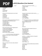 History MCQ Marathon (Live Session) PDF - 38375216 - 2024 - 08!07!16 - 17