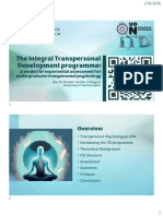 Gordon-Finlayson 2023 The Integral Transpersonal Development Programme A Model For Experiential Assessment For Undergraduate Transpersonal Psychology