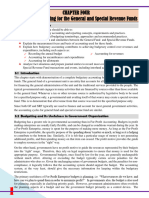 Chapter Four Budgetary Accounting For The General and Special Revenue Funds