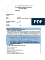 6.3. PDC Matematica (3er Trimestre)